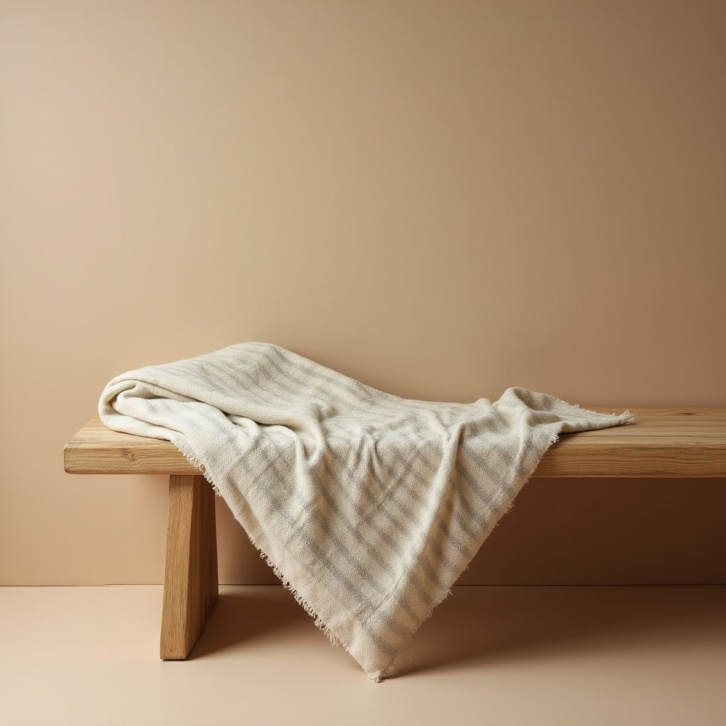 Striped Wool Throw