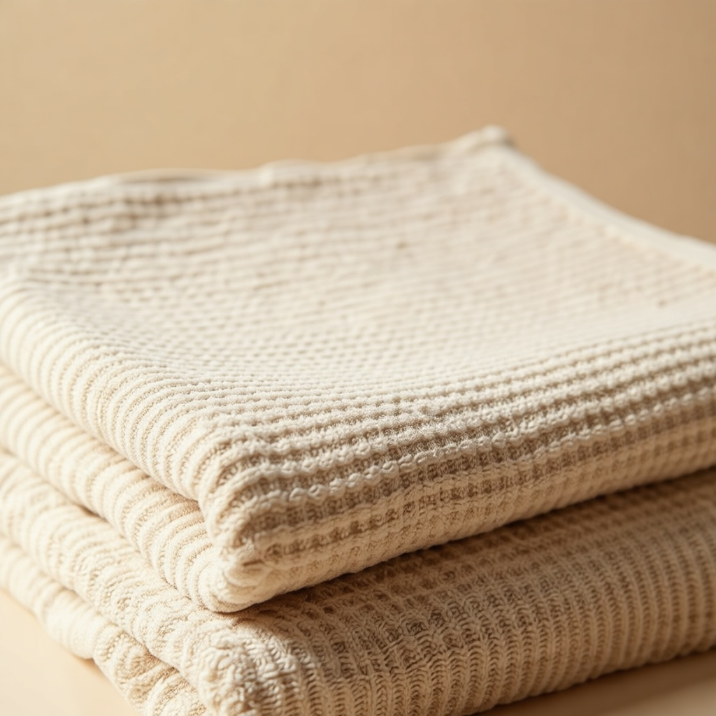 Lino Waffle Bath Towel