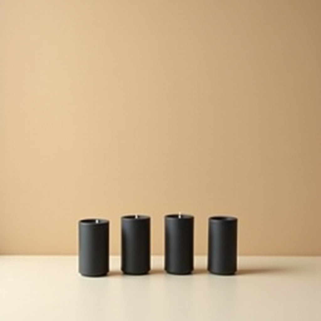 Metal Taper Holder Set