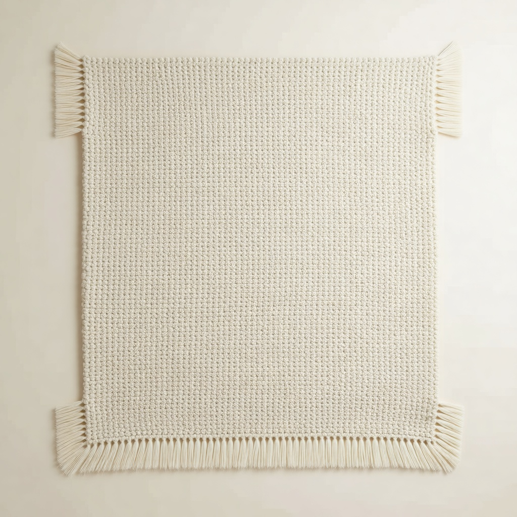Chunky Knit Throw shown in full