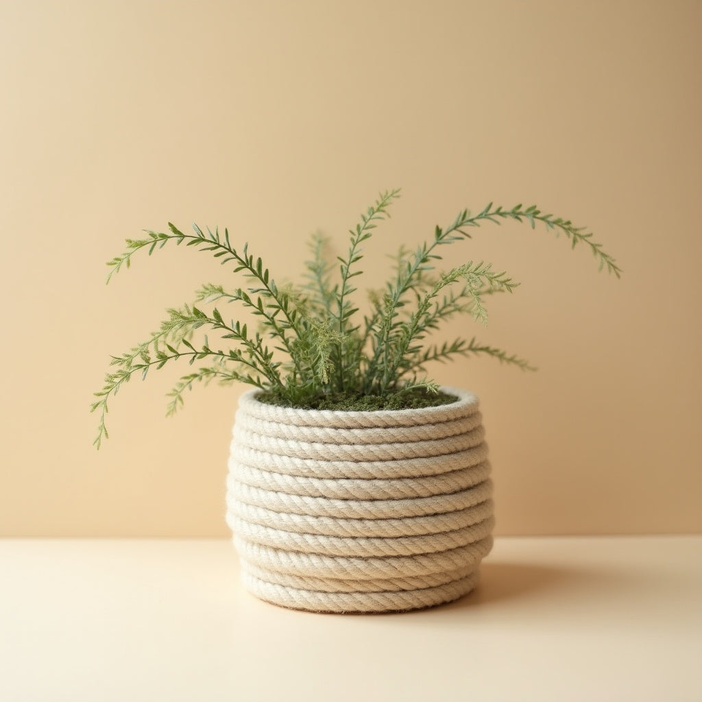 Rope Coil Planter
