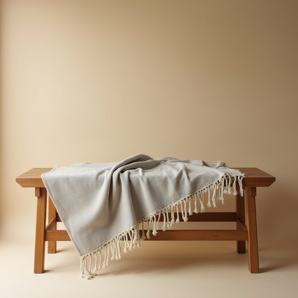 Corda Fringed Throw