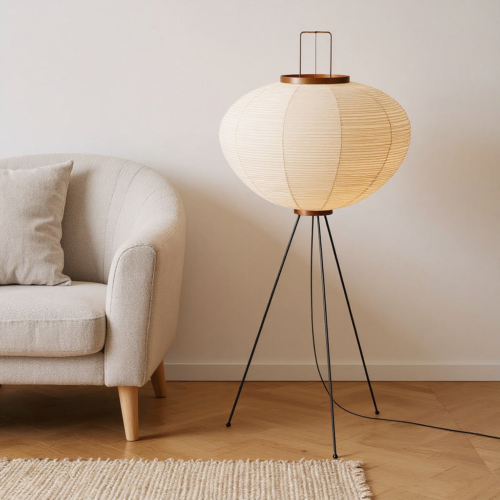Petite Paper Floor Lantern