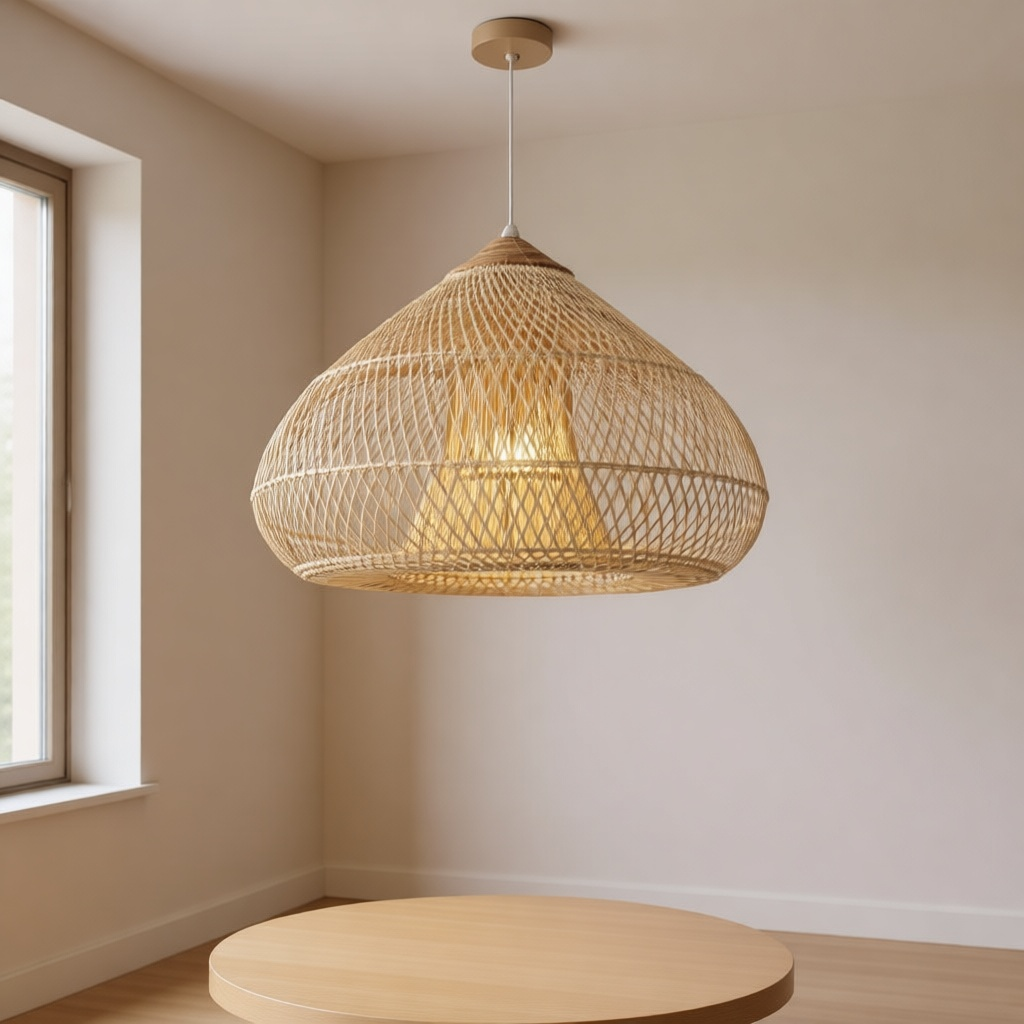 Artisan Rattan Island Pendant