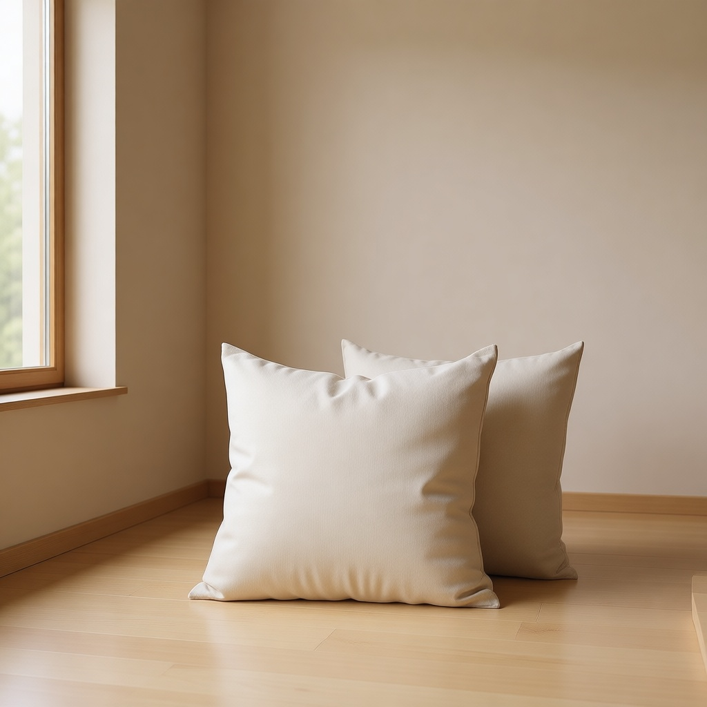 Washed Linen Cushion