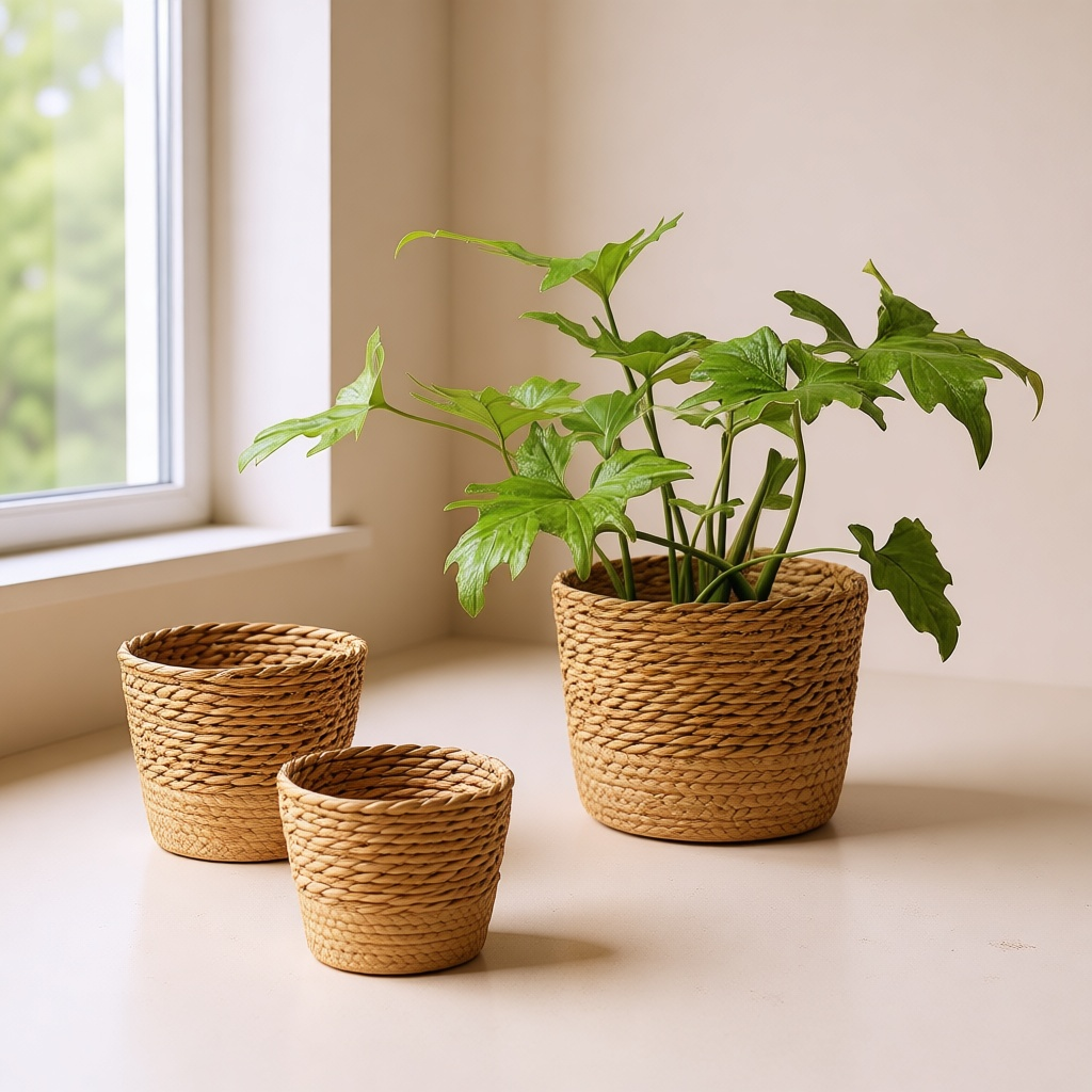 Handled Seagrass Basket