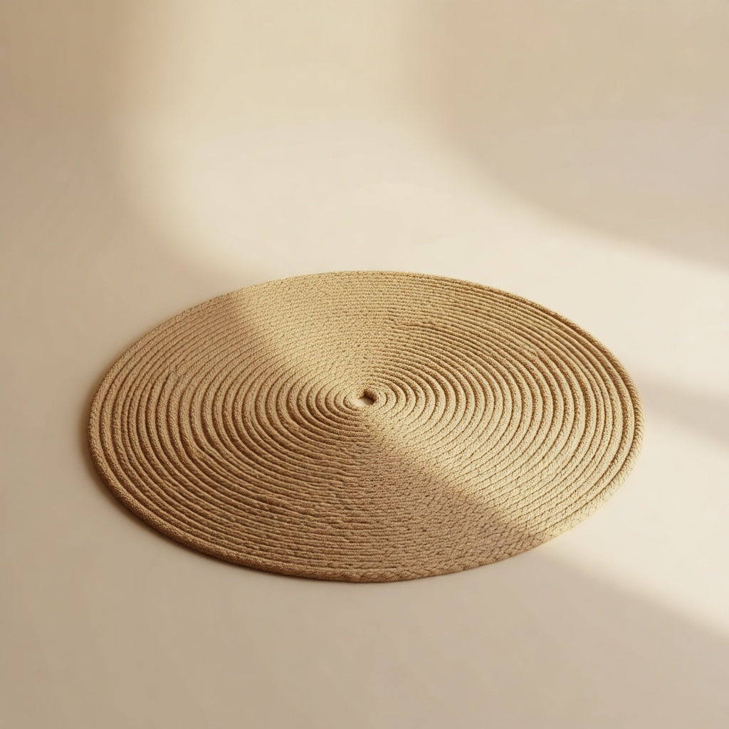 Jute Round Rug