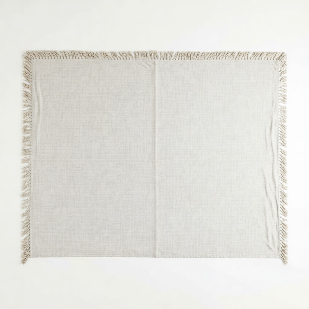 Pure Linen Sofa Cover shown in full