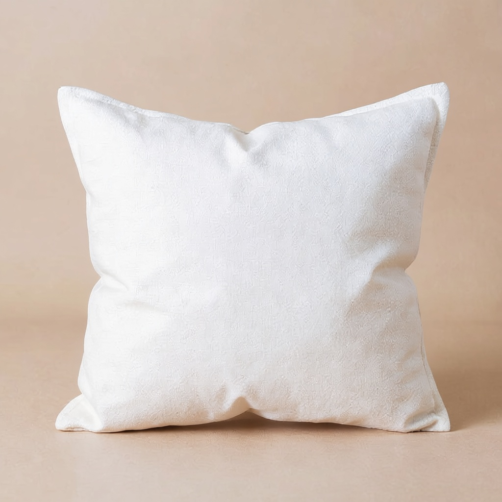 Cotton-Linen Lumbar Cushion Cover