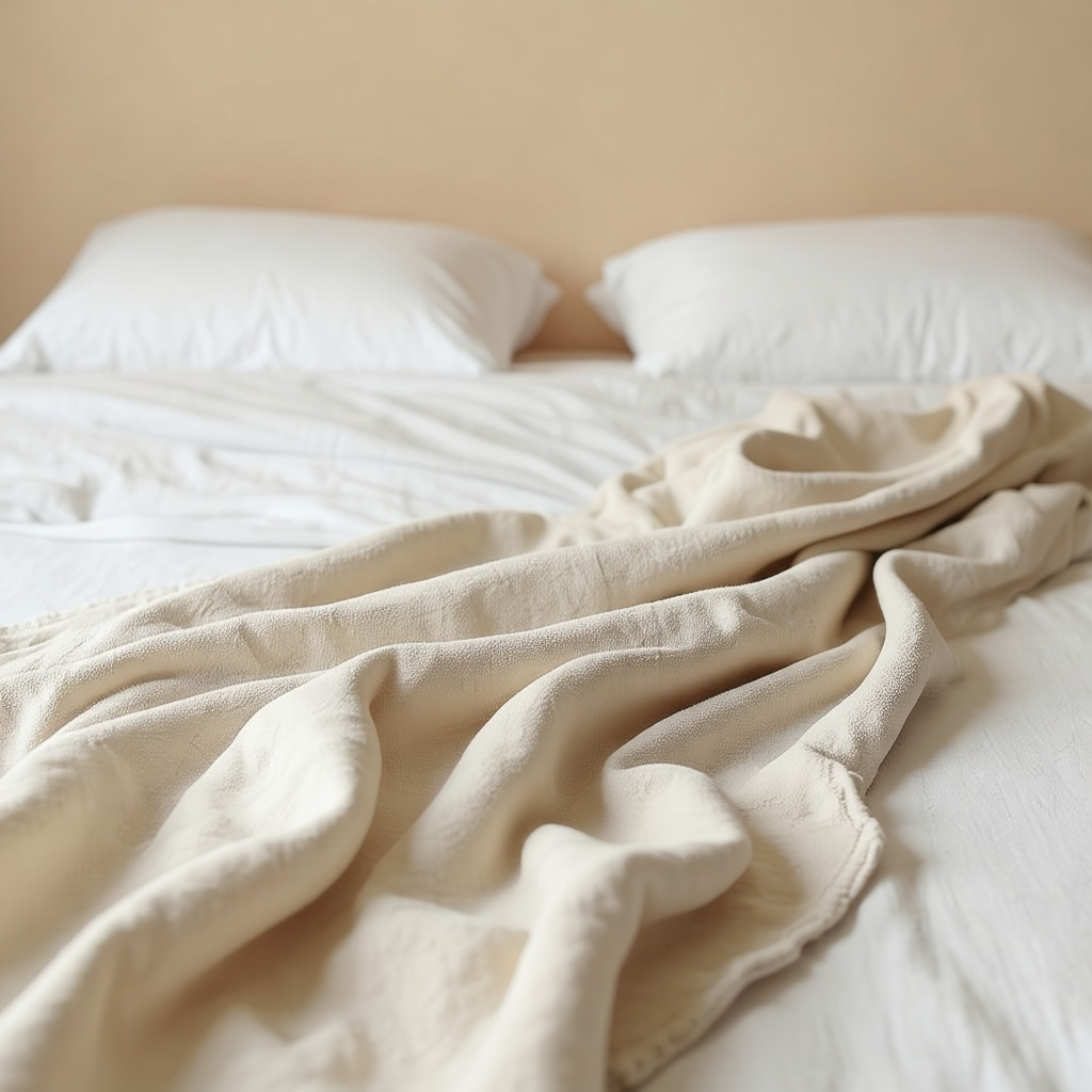 Linen Bed Throw