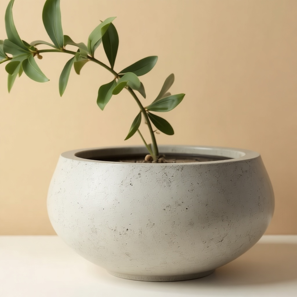 Ciotola Low Bowl Planter