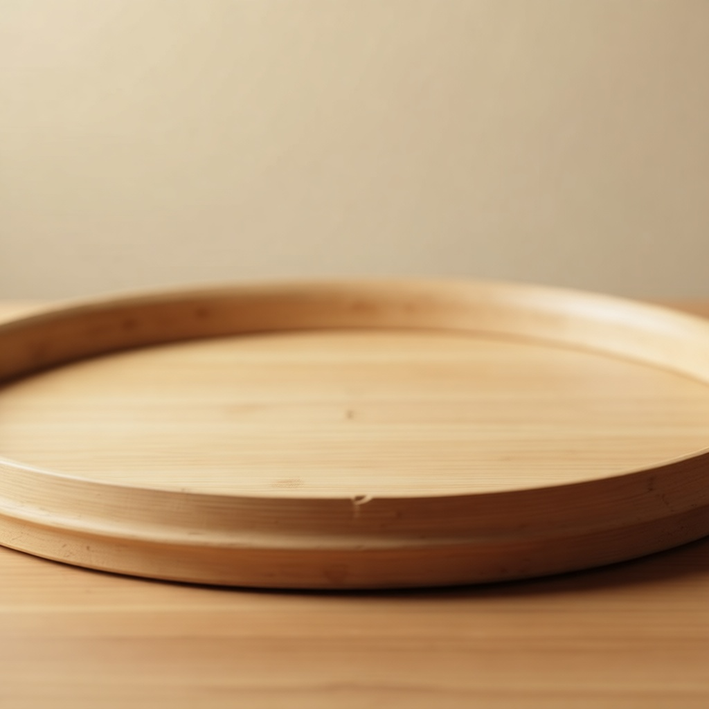 Tondo Bamboo Tray