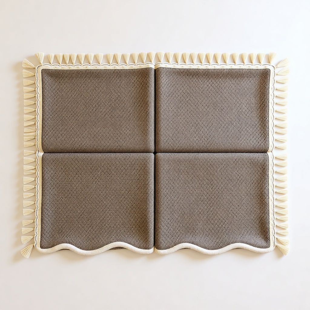 Minimalist Chenille Sofa Cover shown in full