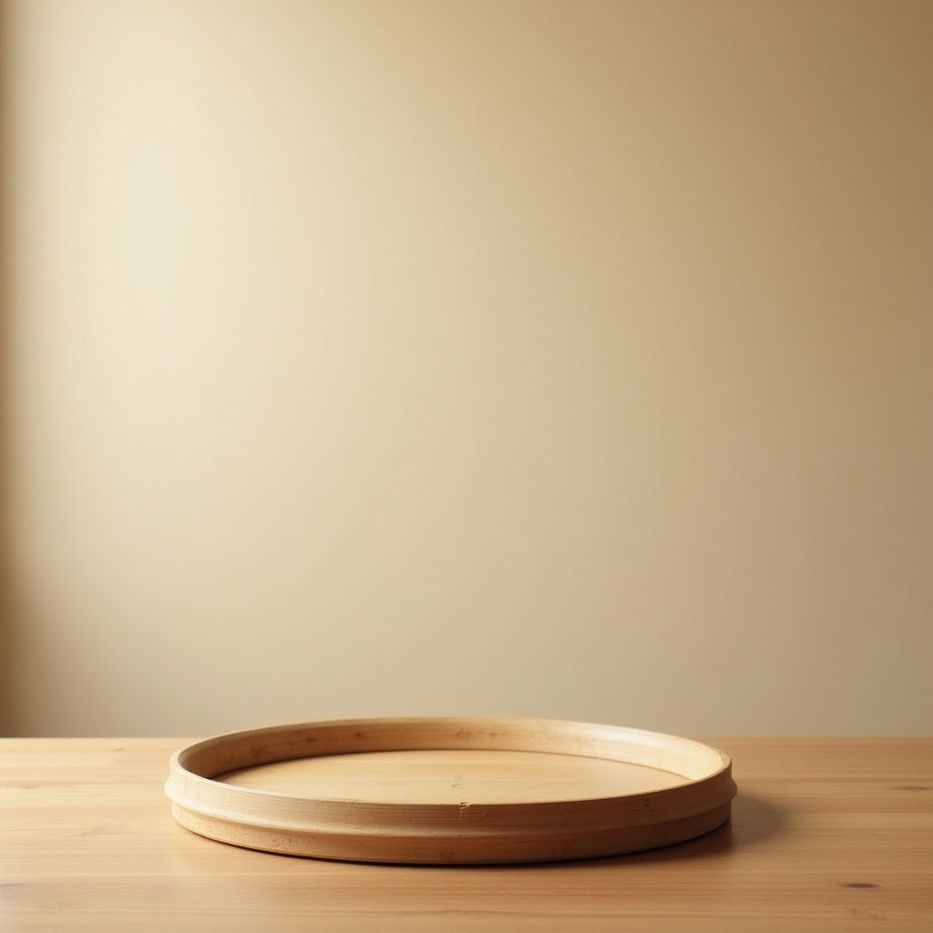 Tondo Bamboo Tray