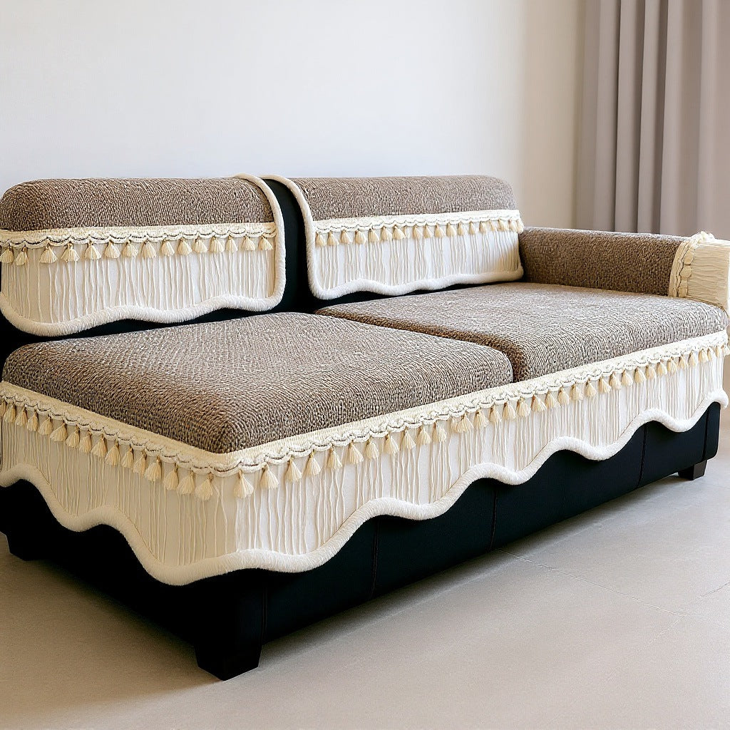 Minimalist Chenille Sofa Cover