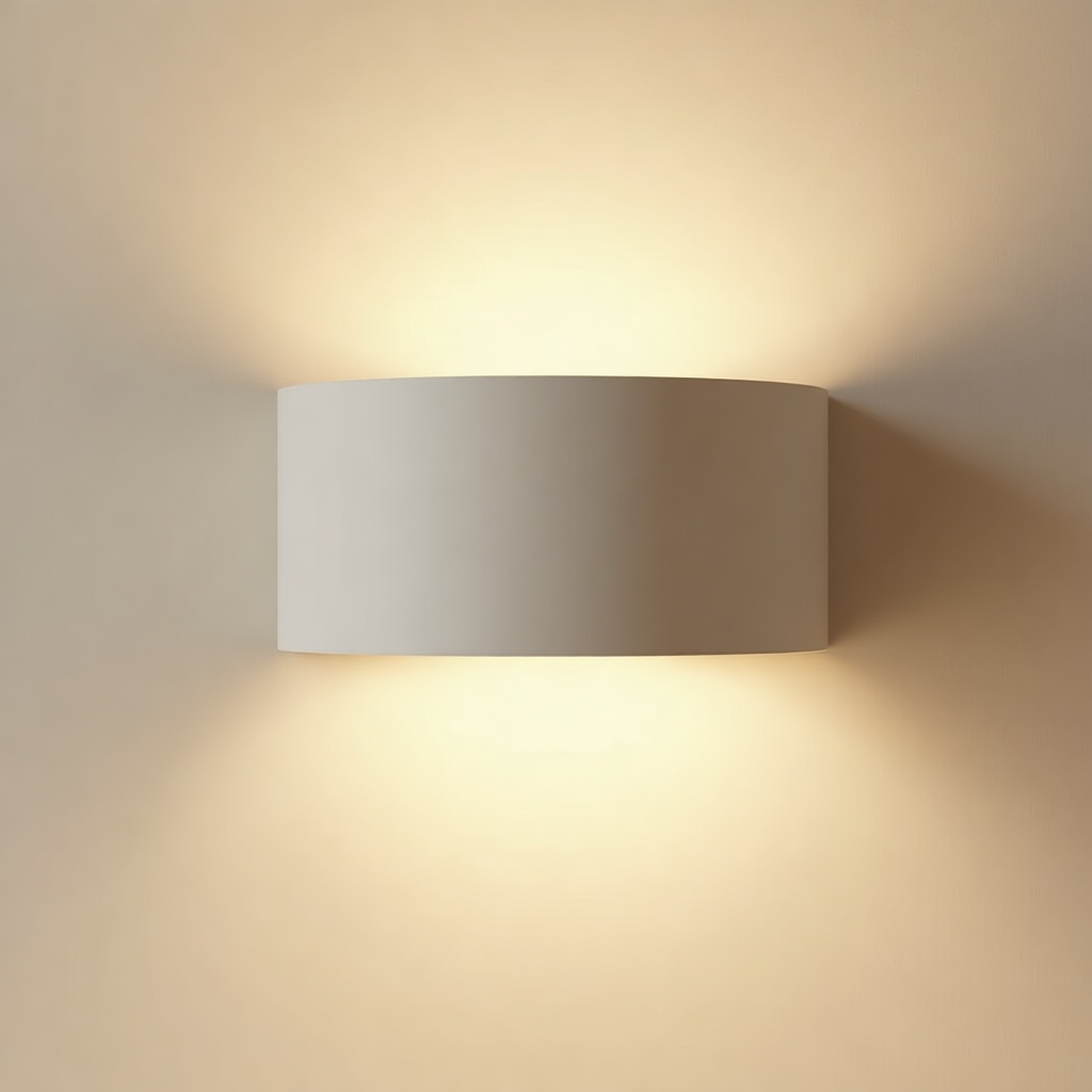 Gesso Plaster Wall Light