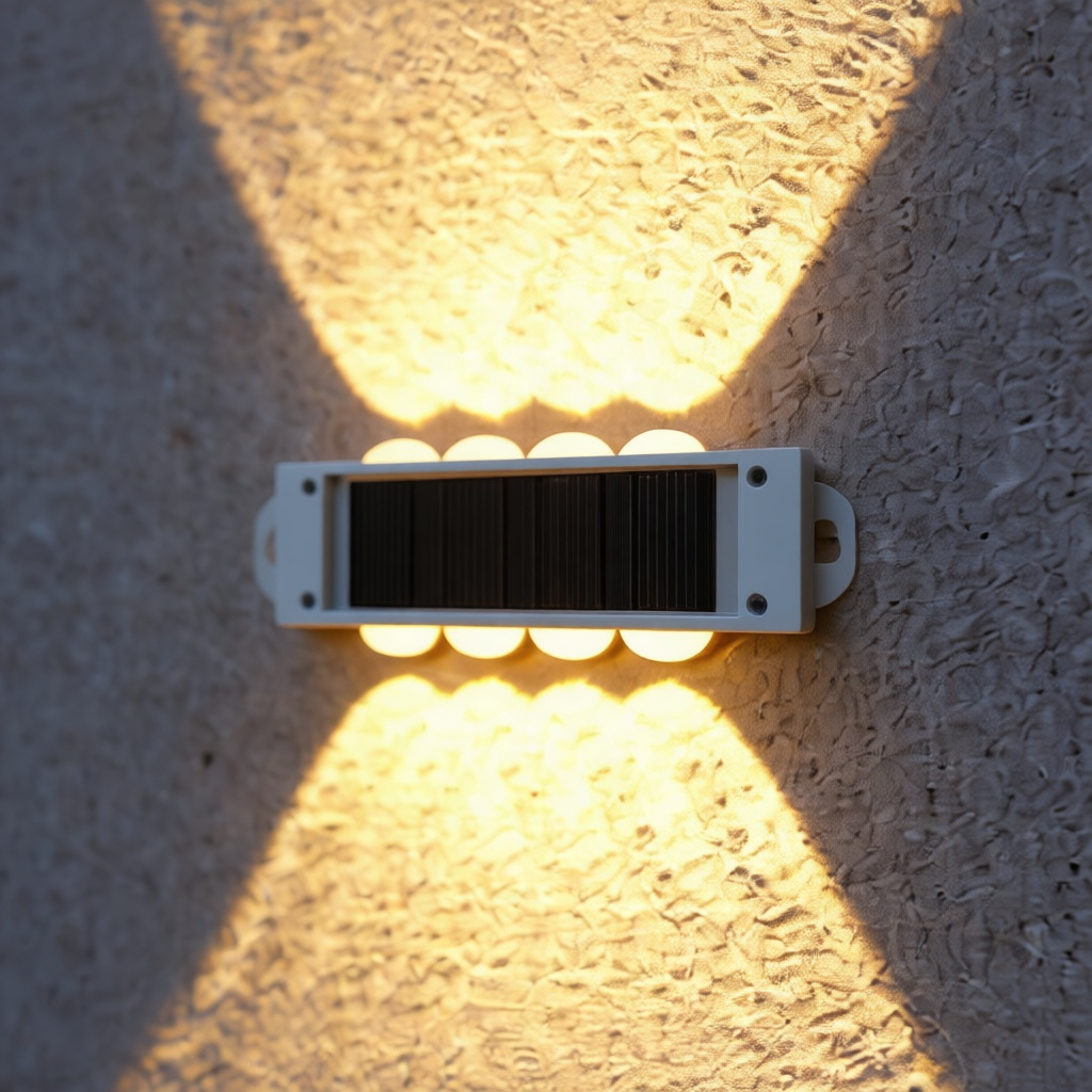 Solar Wall-Wash Uplight