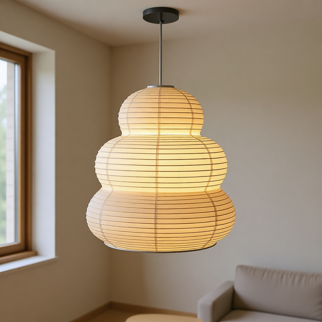 Rice Paper Lantern Pendant