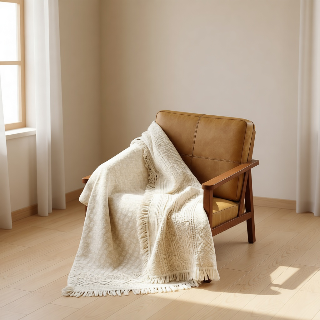 Wabi-Sabi Jacquard Throw