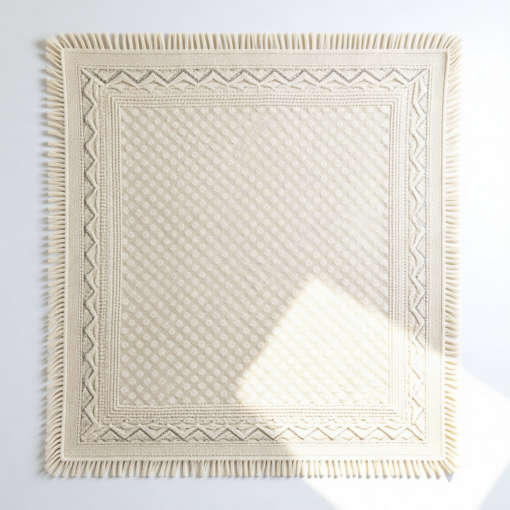 Wabi-Sabi Jacquard Throw shown in full