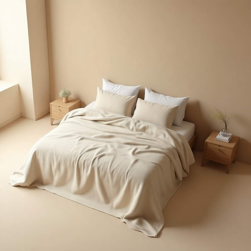 Wool Blend Bed Throw