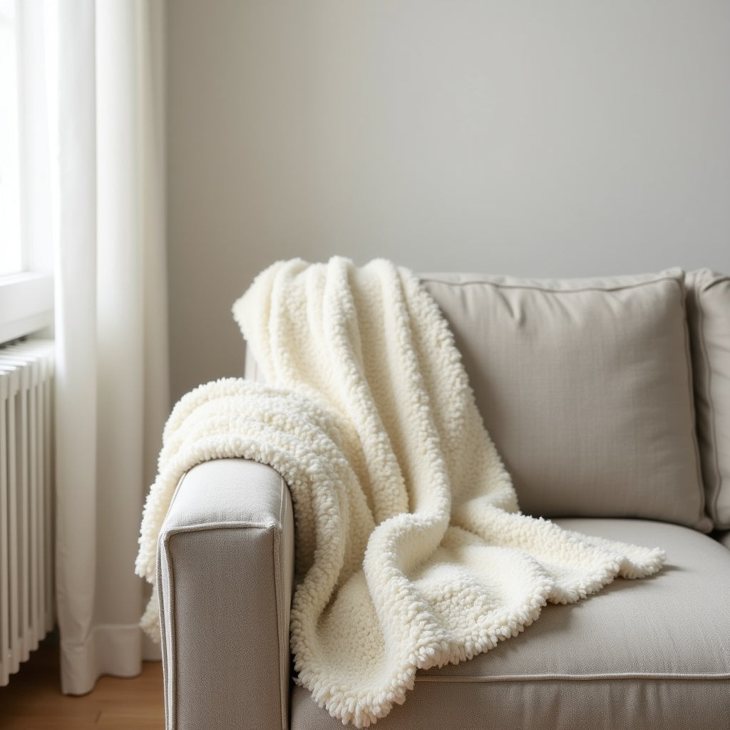 Nube Boucle Throw