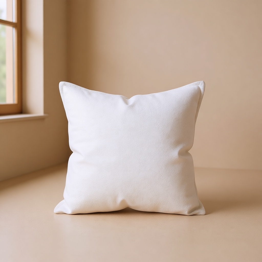 Cotton-Linen Lumbar Cushion Cover