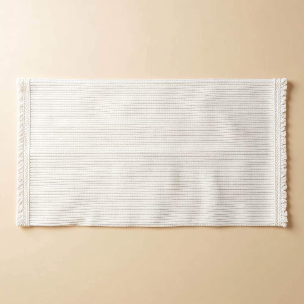 Ribbed Face Cloth Set shown in full