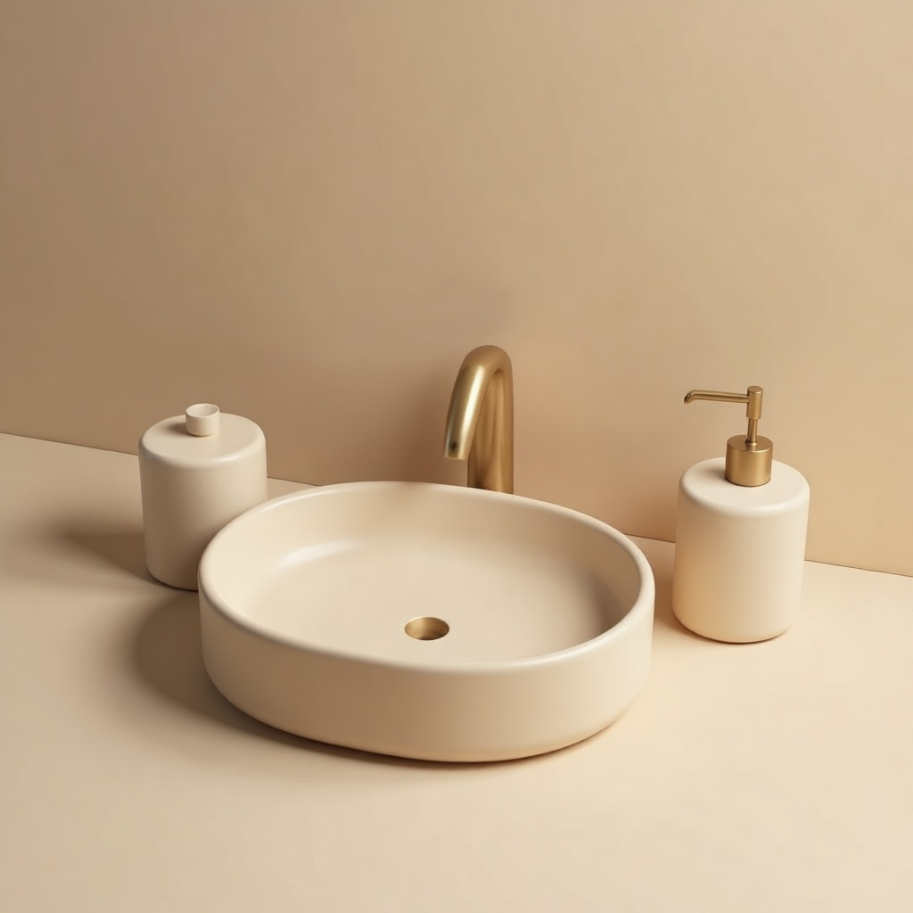 Resin Bathroom Set