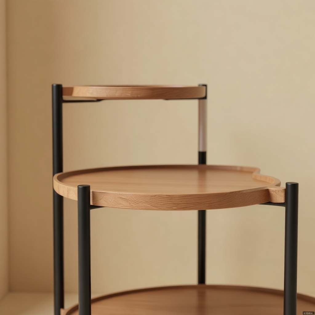 Doppio Two-Tier Table