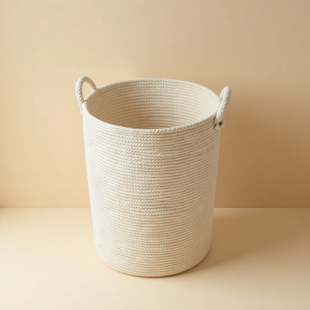 Cotton Rope Laundry Basket