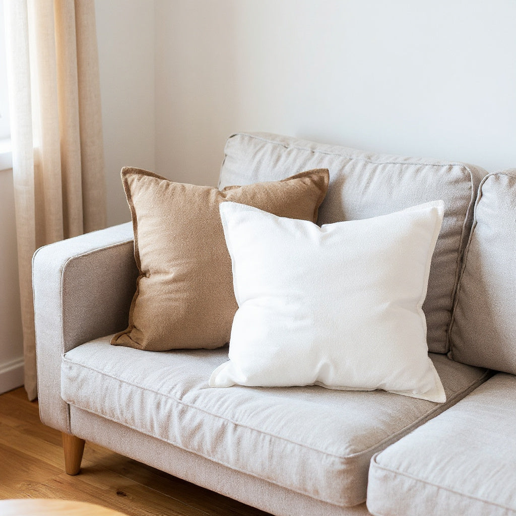 Cotton-Linen Lumbar Cushion Cover