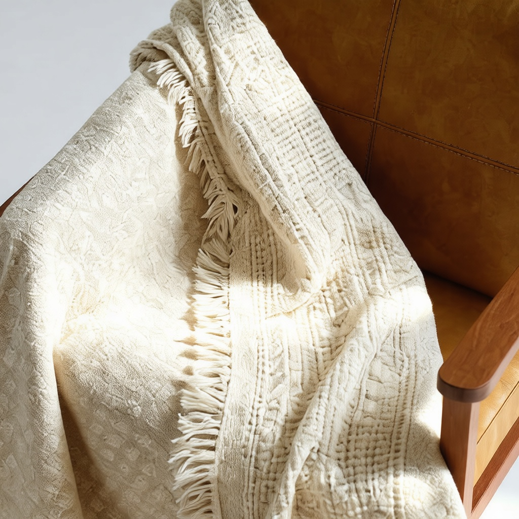 Wabi-Sabi Jacquard Throw