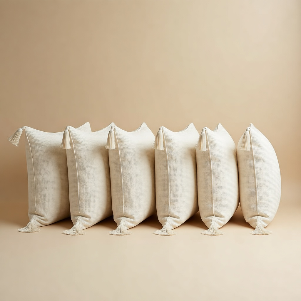 Waffle Cushion shown in full