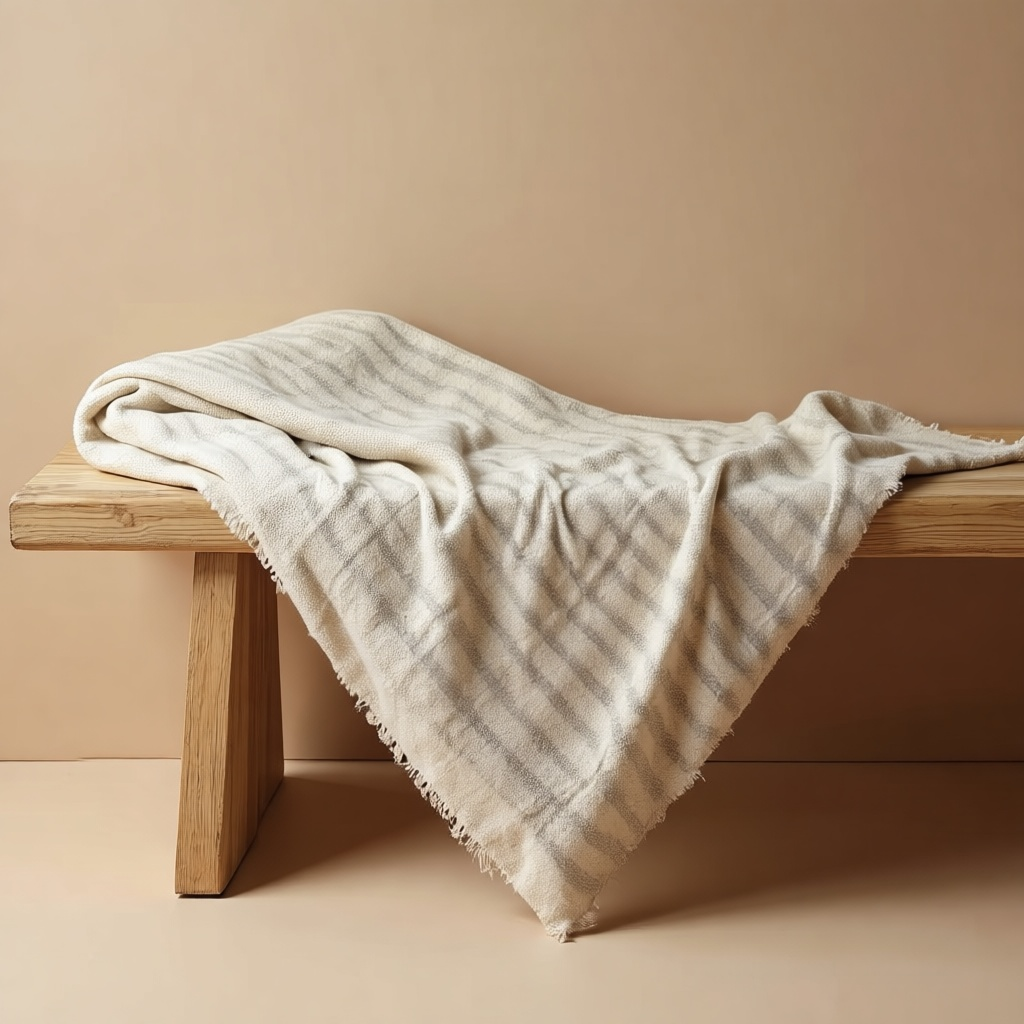 Striped Wool Throw