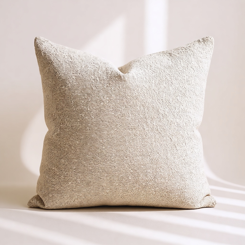 Textured Bouclé Cushion Cover