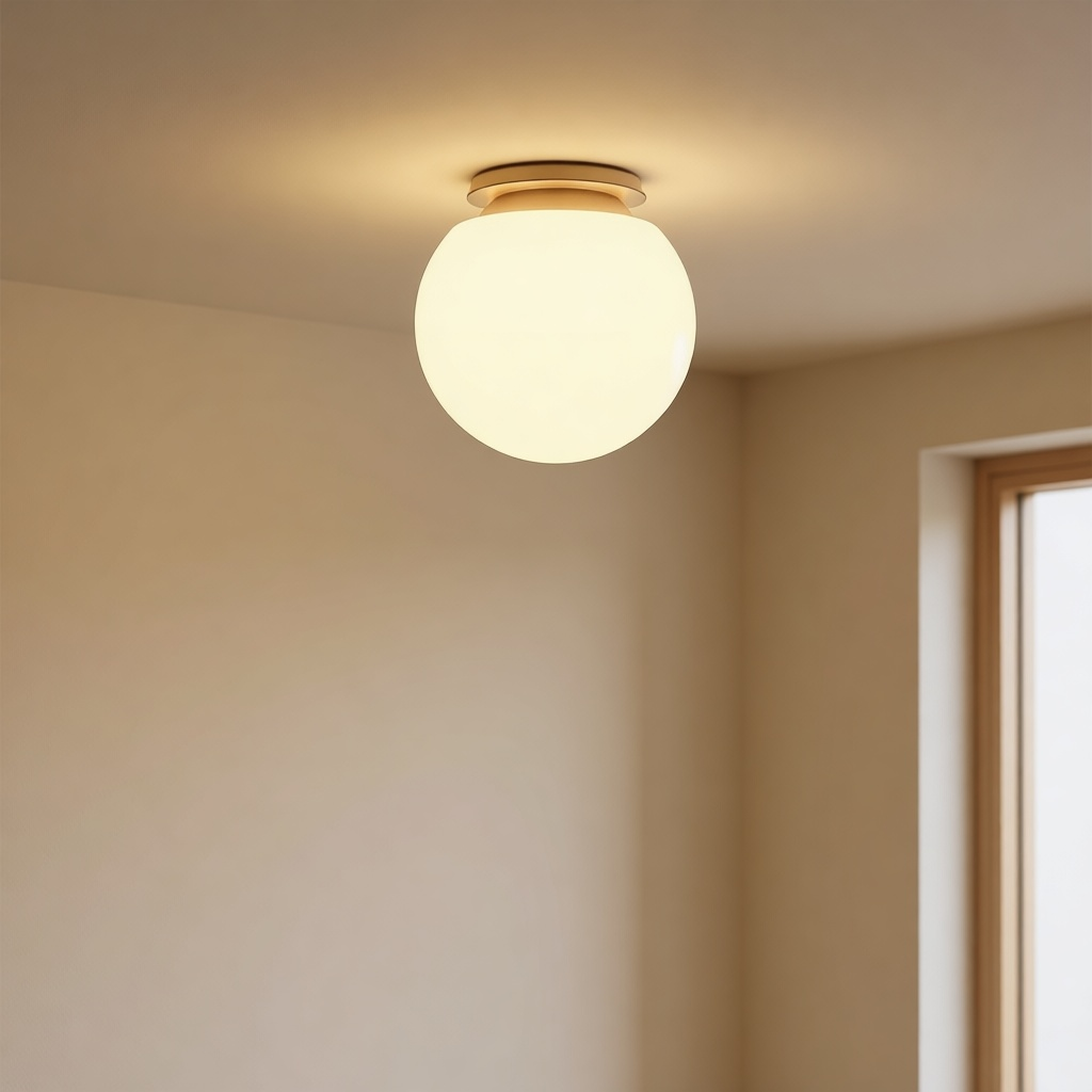 Luce Opal Globe Light