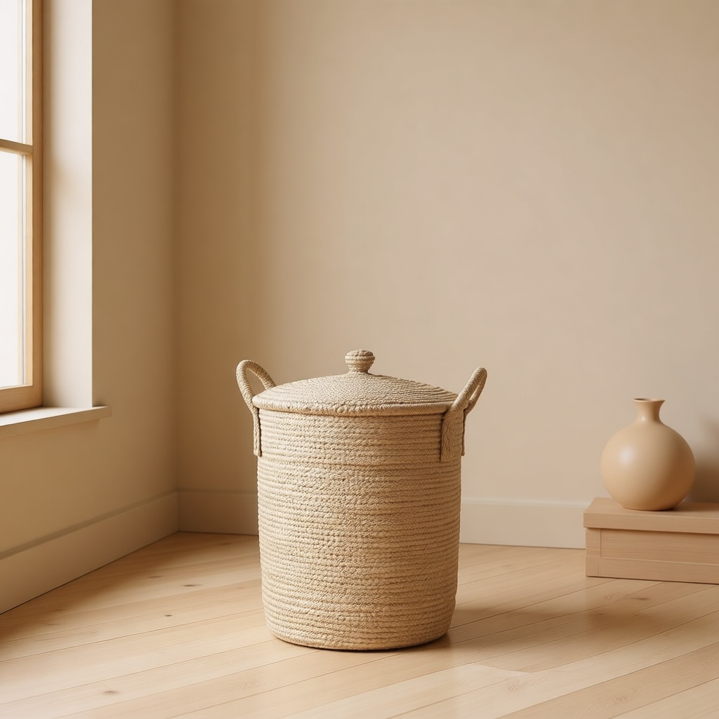 Cassa Lidded Basket