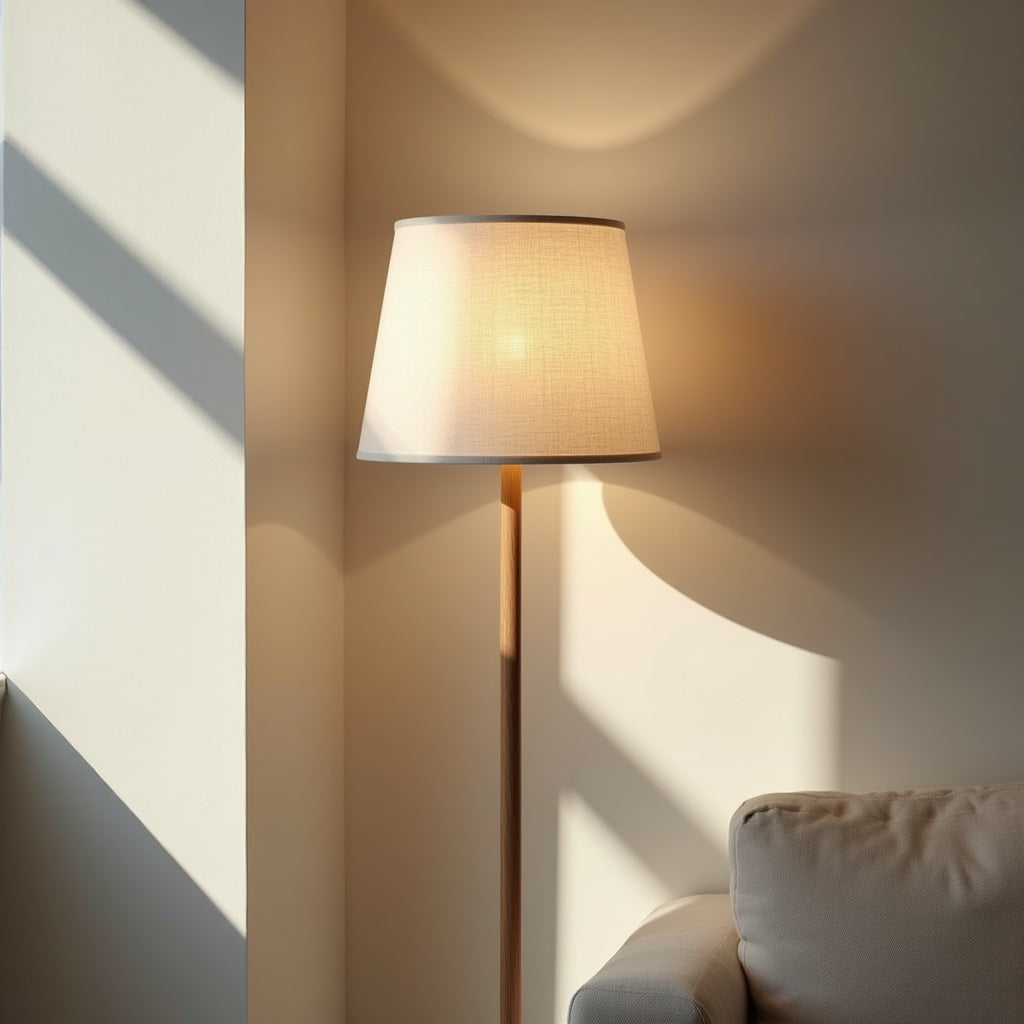 Nube Boucle Shade Lamp