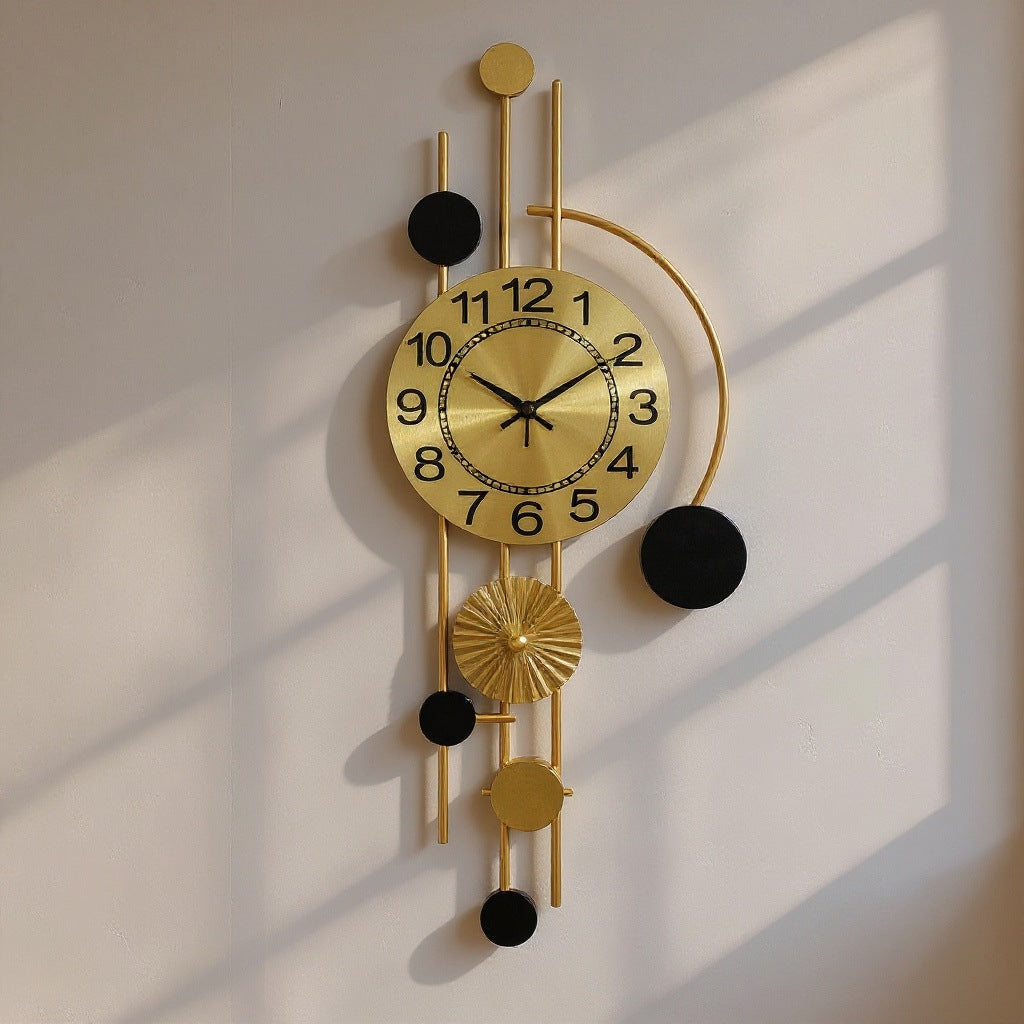 Wrought Iron Wall Clock