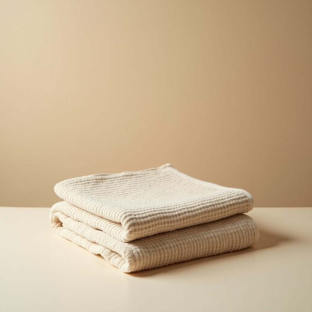 Lino Waffle Bath Towel