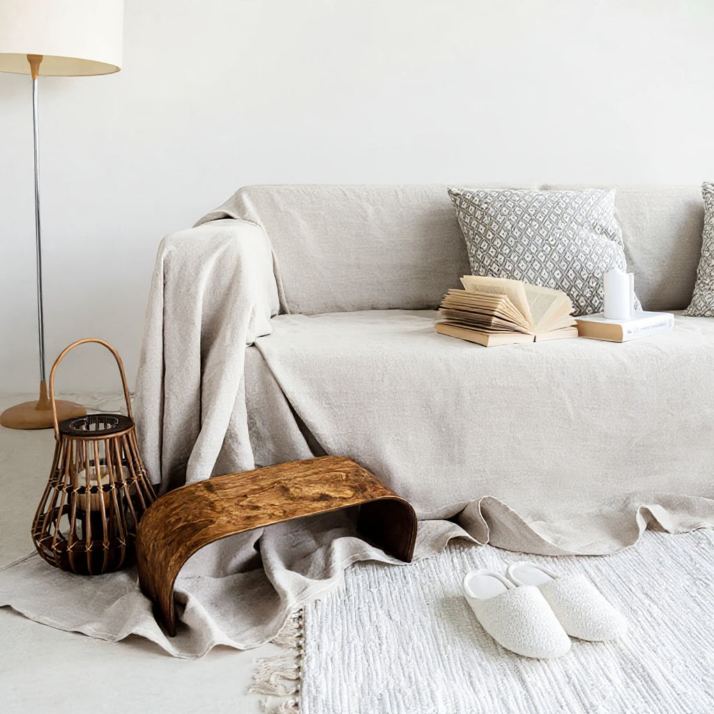 Pure Linen Sofa Cover