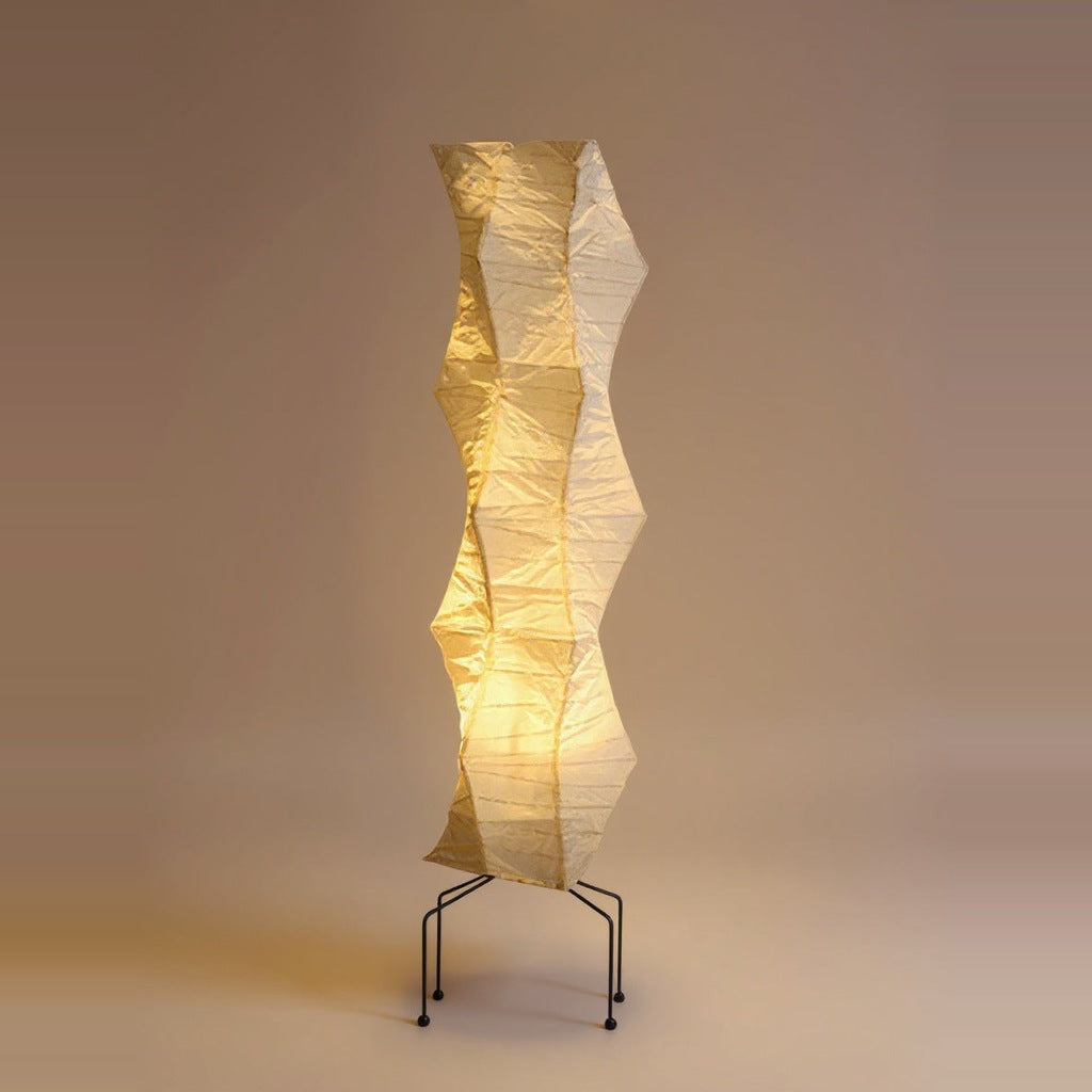 Sculptural Paper Floor Lamp