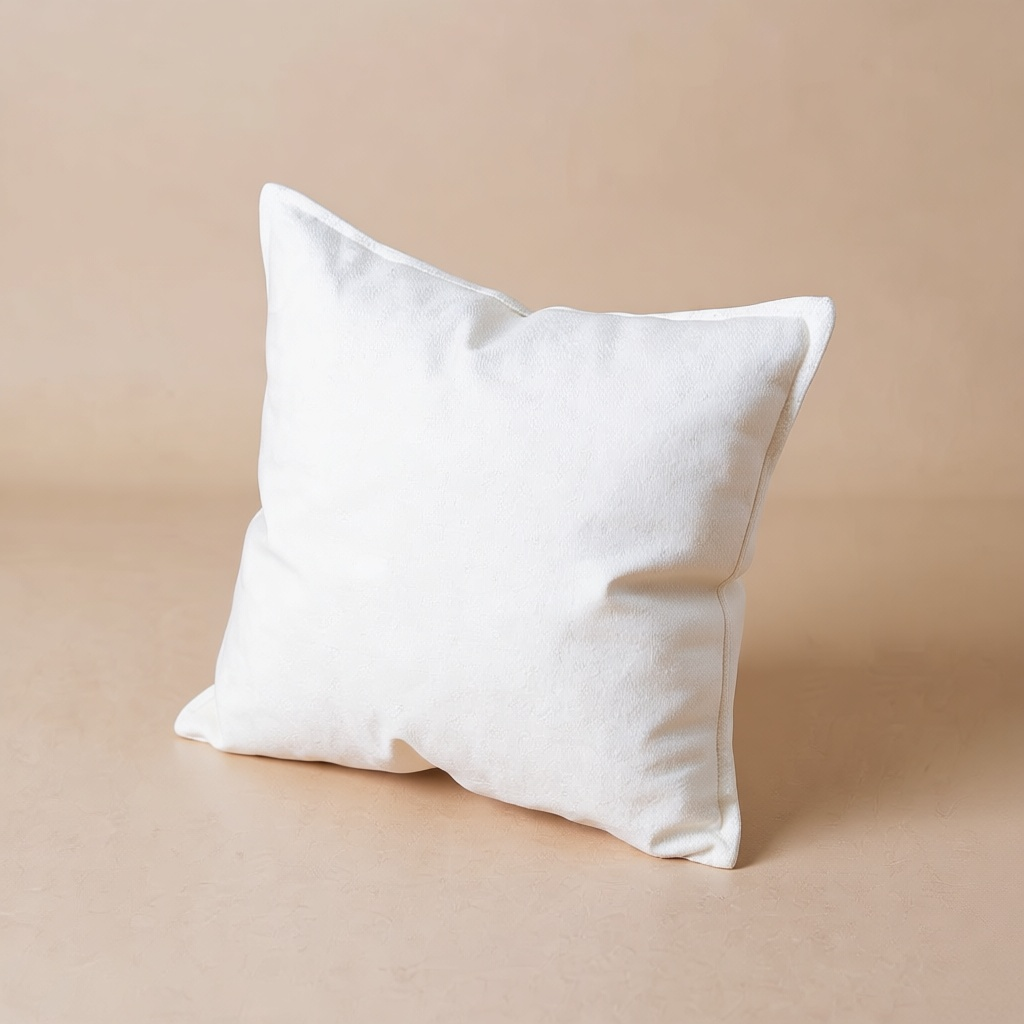 Cotton-Linen Lumbar Cushion Cover