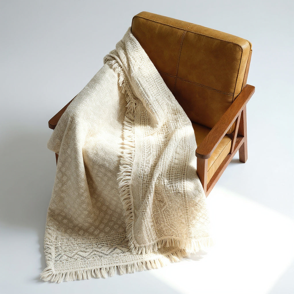 Wabi-Sabi Jacquard Throw