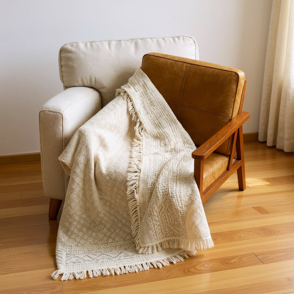 Wabi-Sabi Jacquard Throw