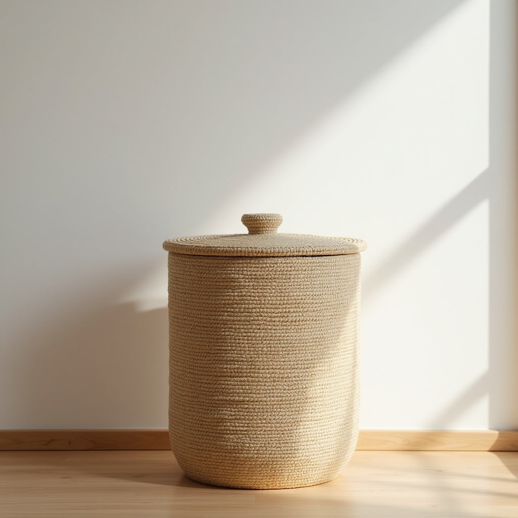 Cassa Lidded Basket