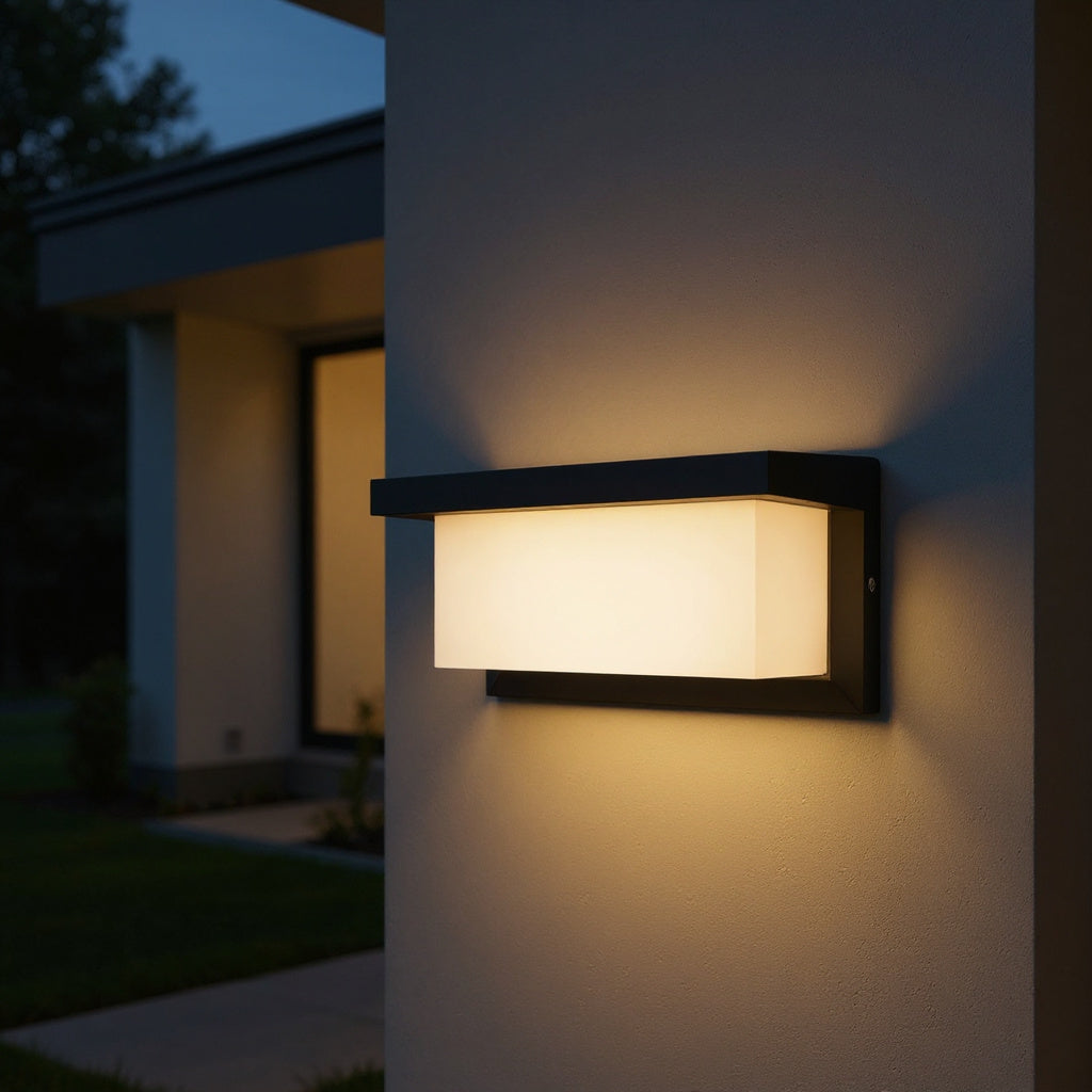 Modern Aluminium Outdoor Wall Light