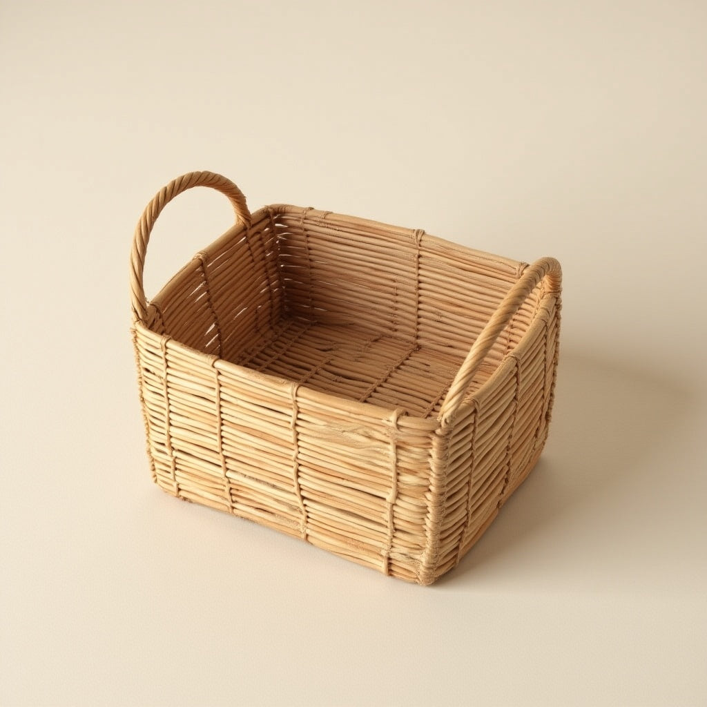 Bamboo Shelf Basket Set