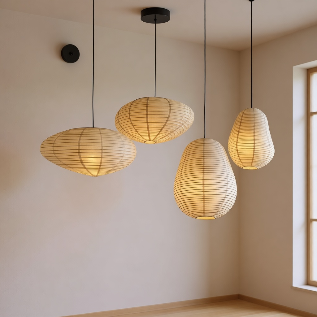 Double Gourd Paper Chandelier